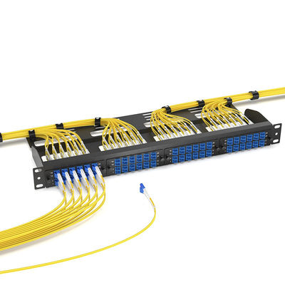 P12LC2XSMF 12 LC/PC Fiber Optic Patch Panel 12 Port 24 Fibers OS2 Single Mode