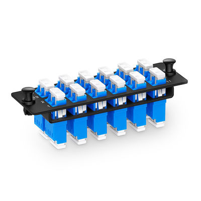 P12LC2XSMF 12 LC/PC Fiber Optic Patch Panel 12 Port 24 Fibers OS2 Single Mode